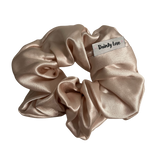 Blush Pink Silk Hair Scrunchie