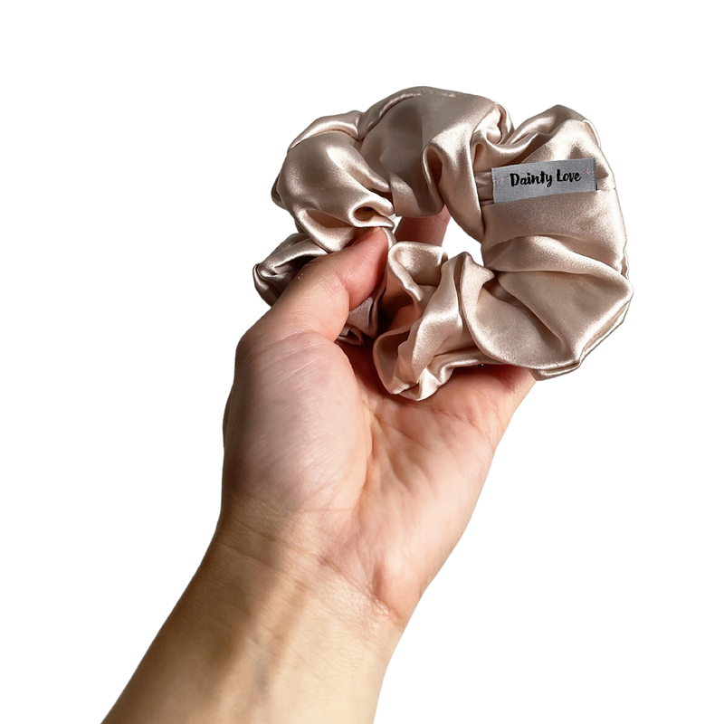 Metallics Silk Hair Scrunchie Bundle